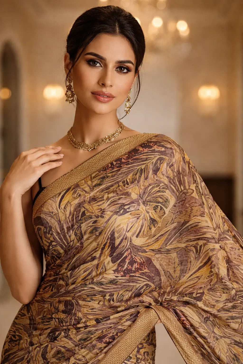 Bloom Muse Drape Saree