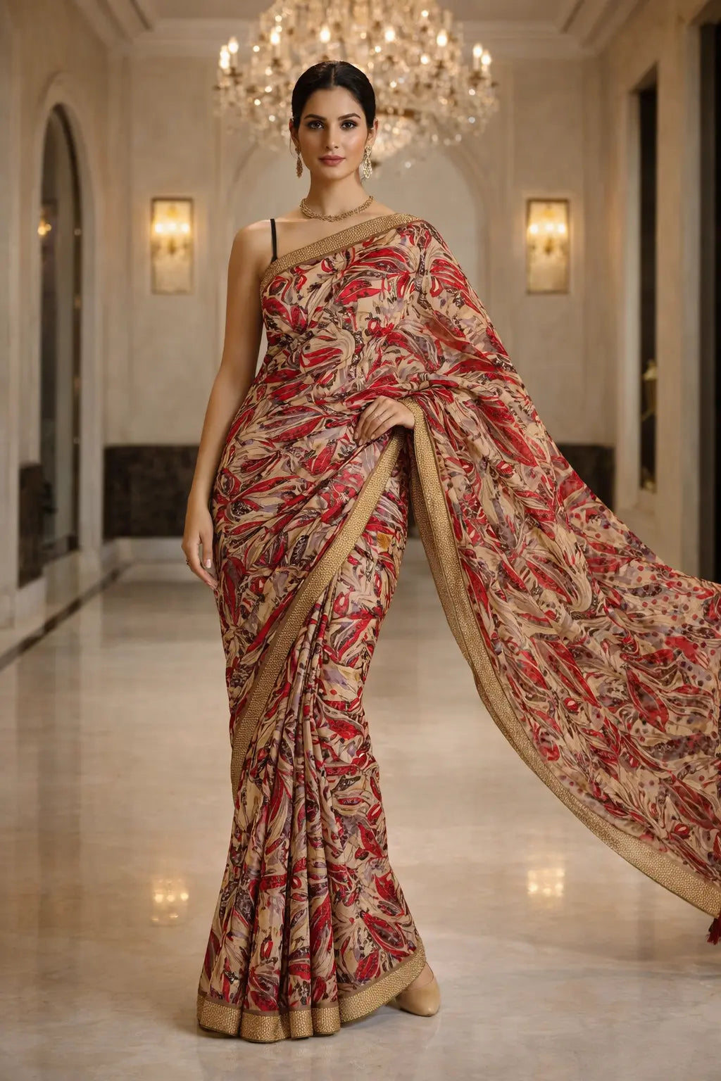 Bloom Muse Drape Saree