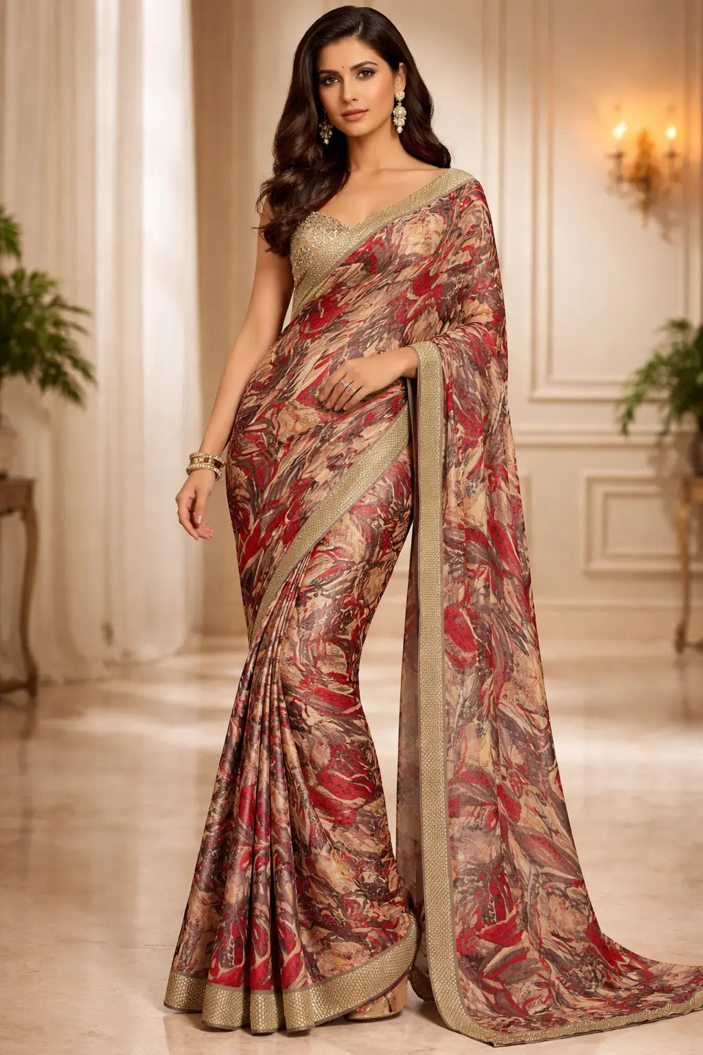 Bloom Muse Drape Saree