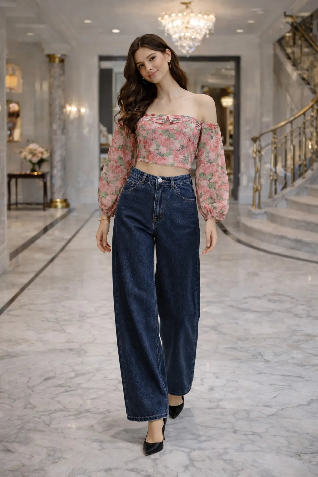 Blossom Off Shoulder Top