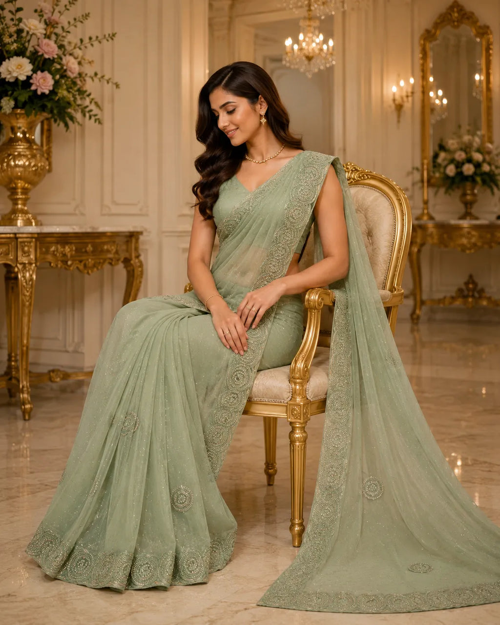 Chandrika Royale Embellished Saree