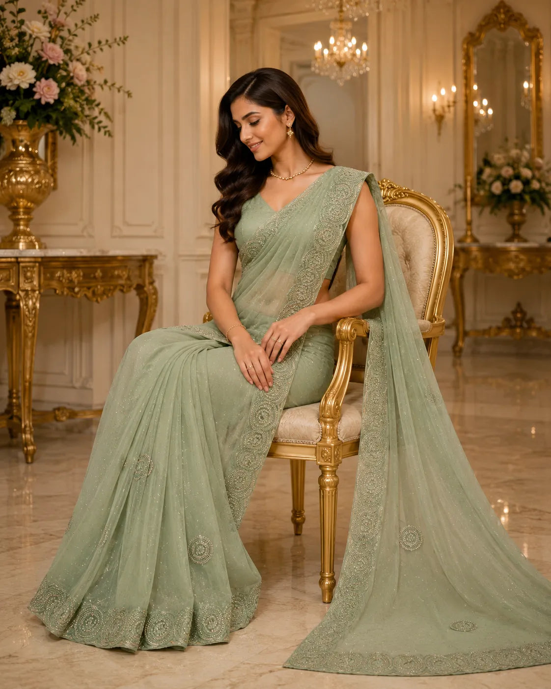 Chandrika Royale Embellished Saree