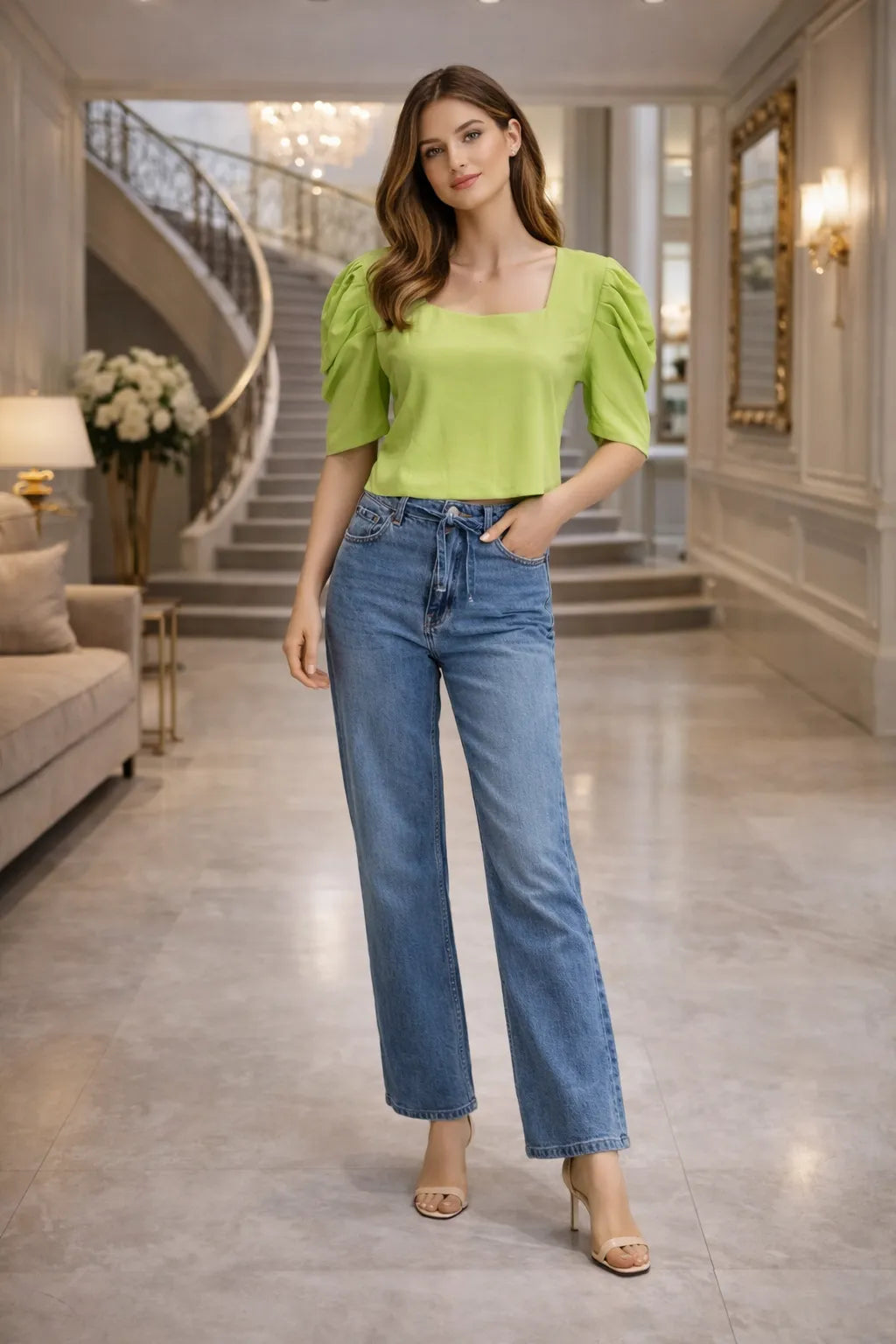 Classic Puff Sleeve Top