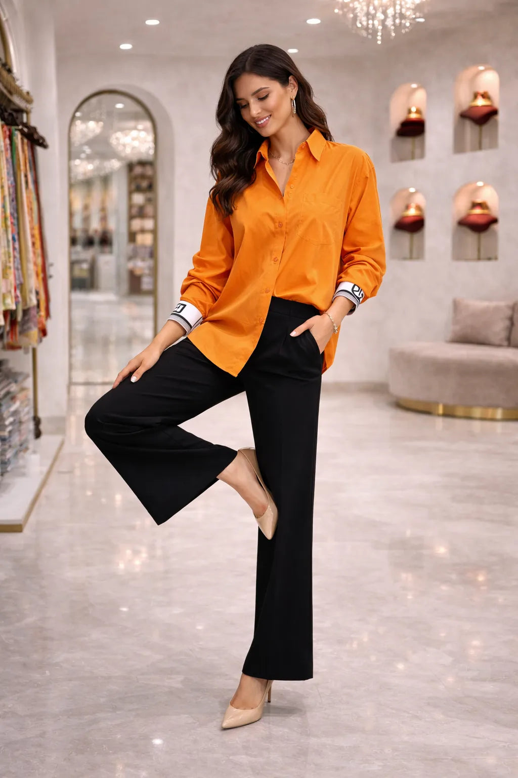 Classic Relaxed Fit Shirt