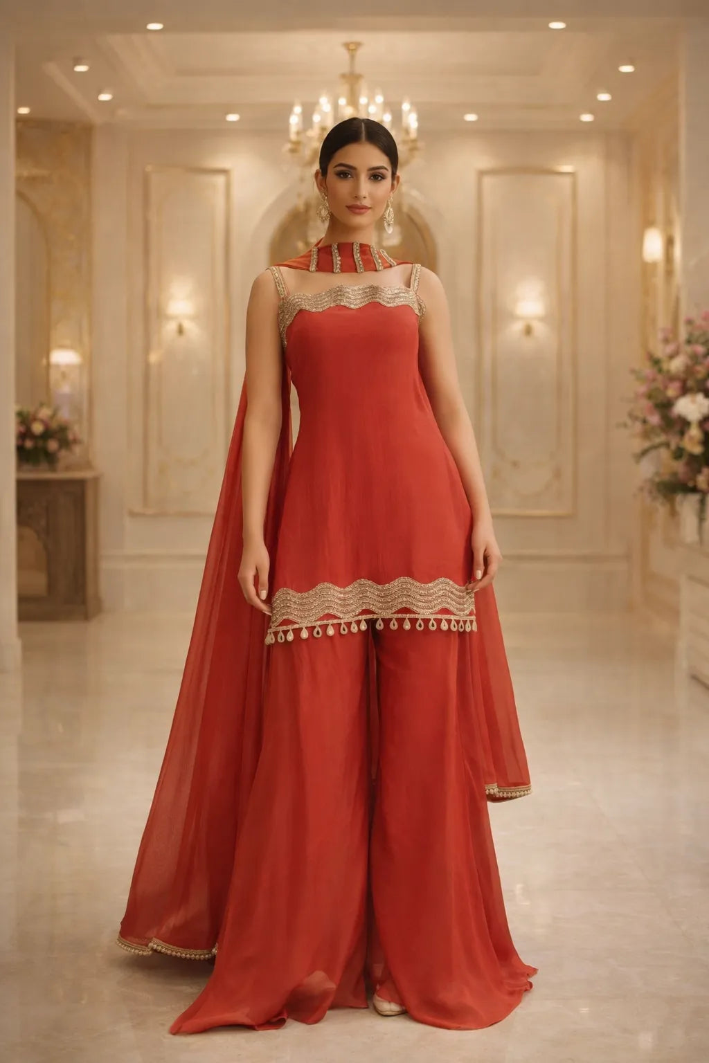 Crimson Muse Co-ords Set