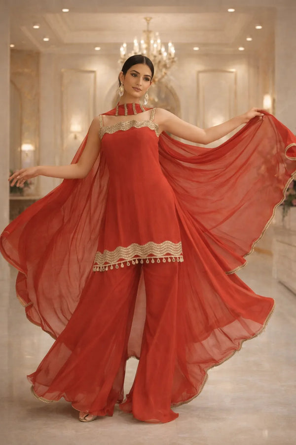 Crimson Muse Co-ords Set
