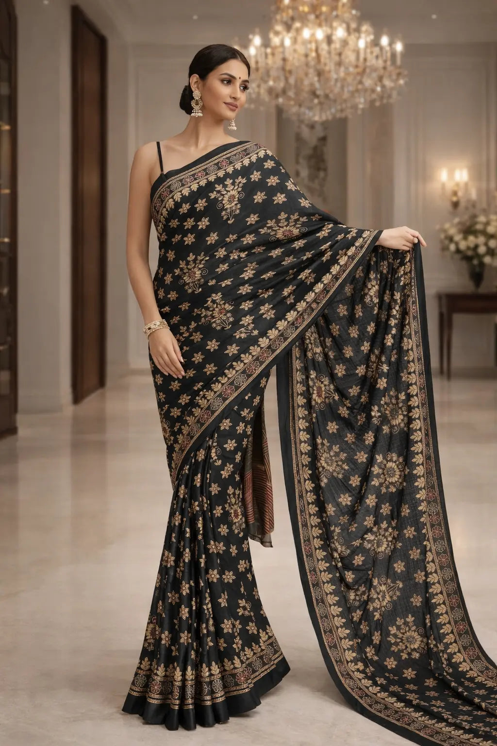 Ebony Grace Saree