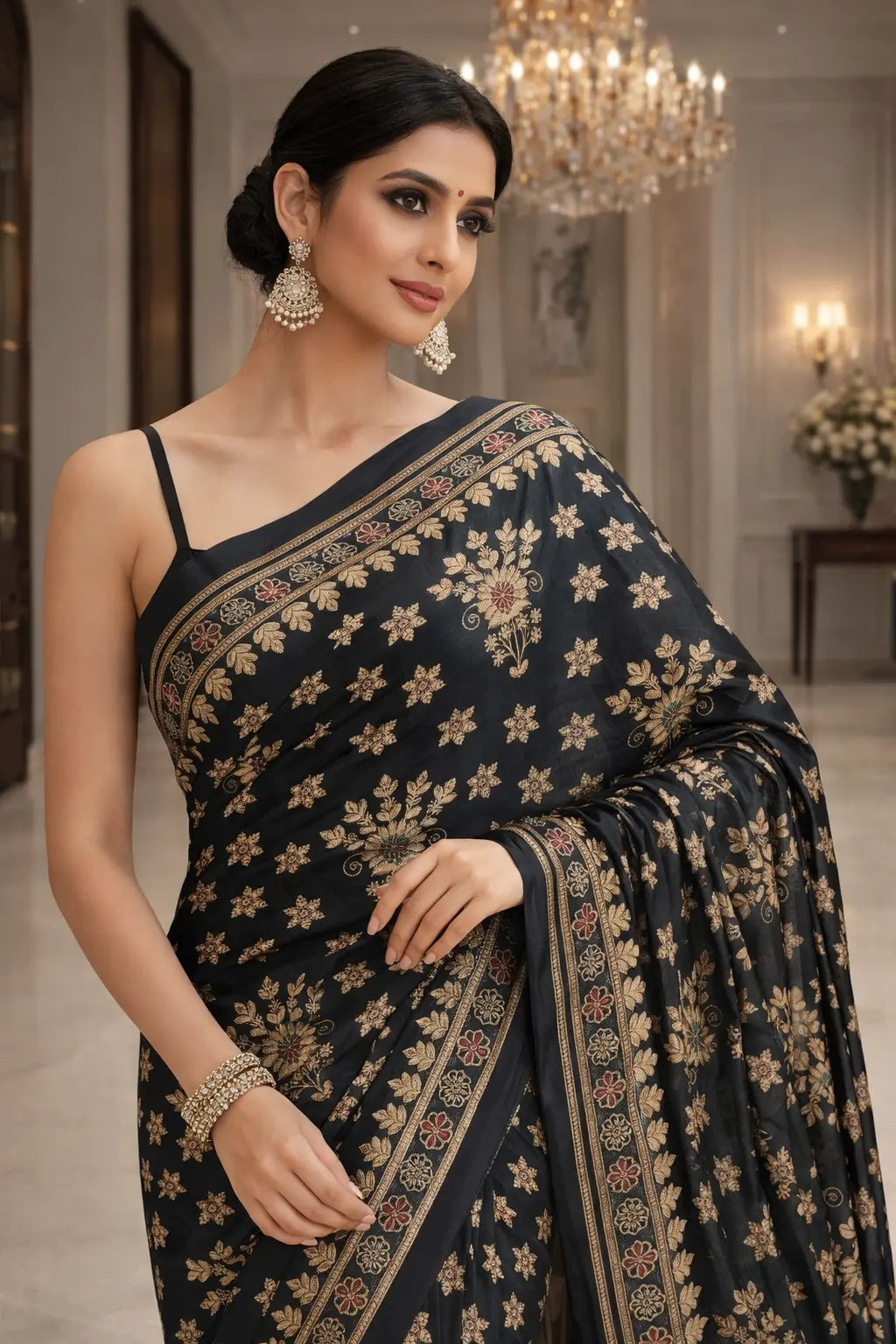Ebony Grace Saree