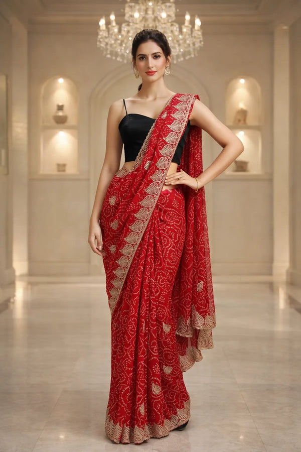 Elegant Motifs Saree