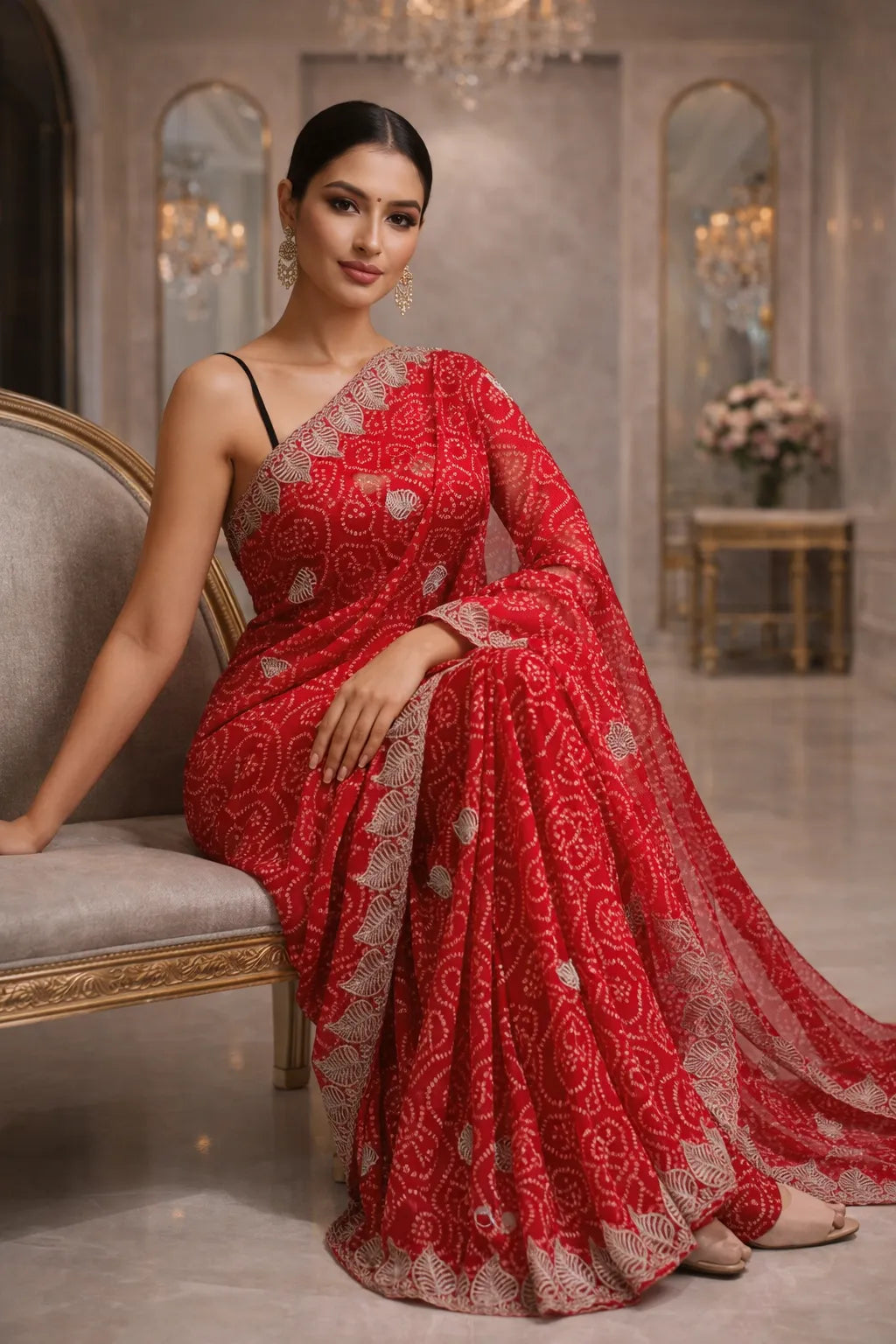 Elegant Motifs Saree