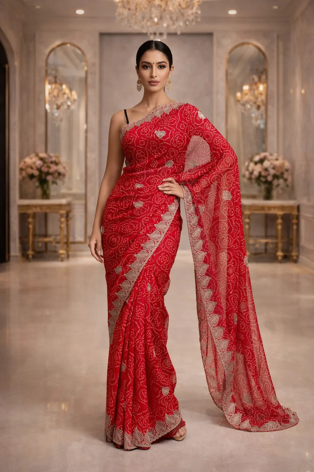 Elegant Motifs Saree