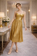 Elegant Pleated Dress