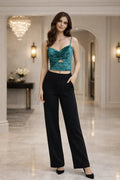 Emerald Twist Top