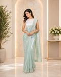 Ethereal Bloom Soft Tissue Silk Saree