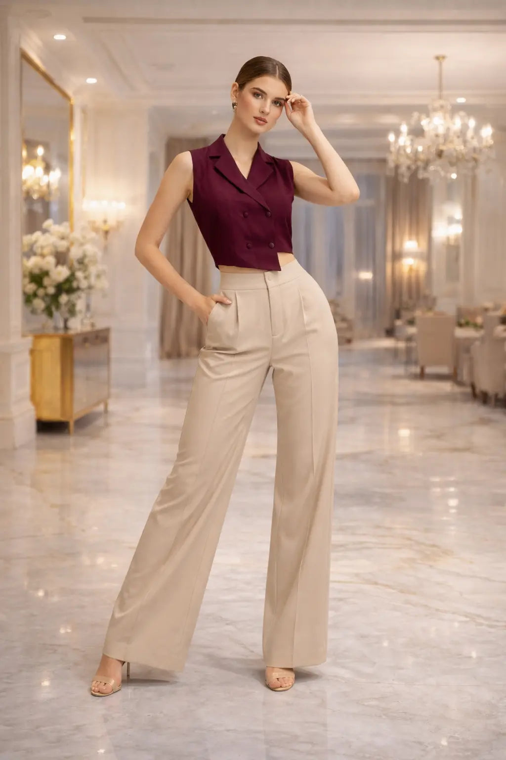 Executive Tailored Top