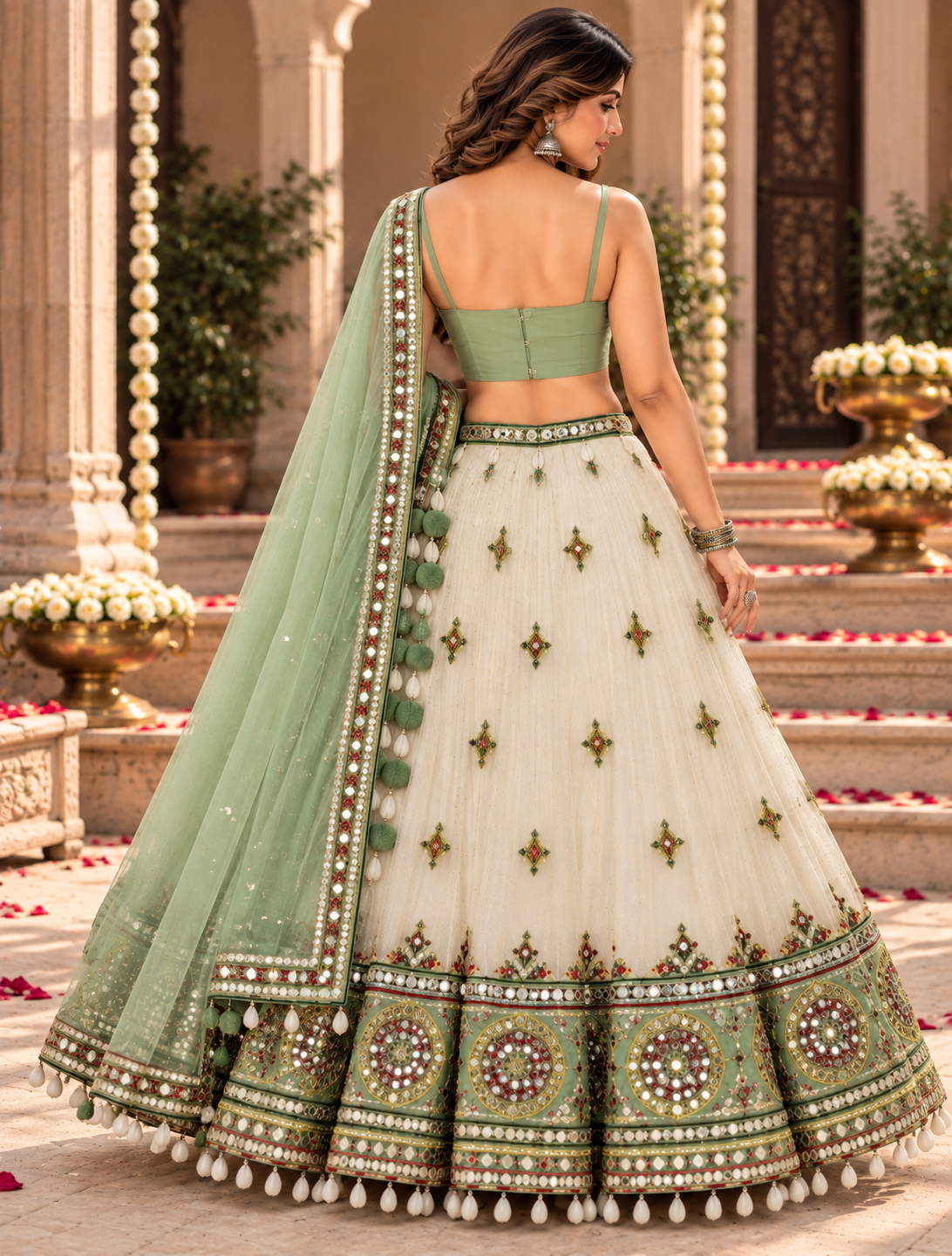 Kairavi Mirrorwork Dandiya Blouse