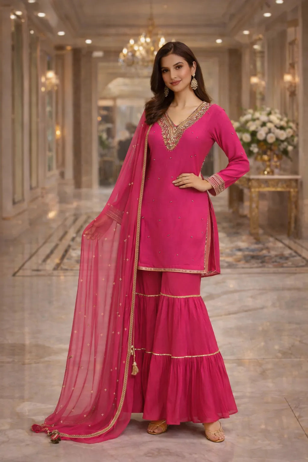 Fuchsia Grace Ensemble Set