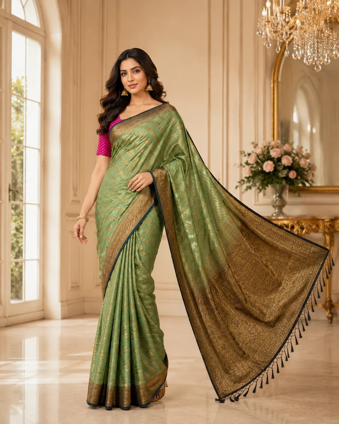 Heritage Zari Woven Saree