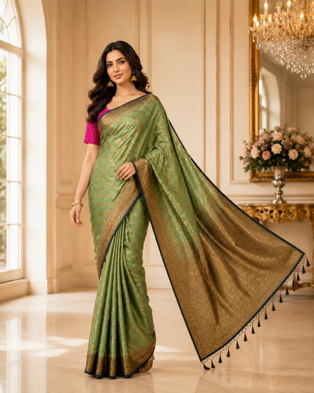 Heritage Zari Woven Saree