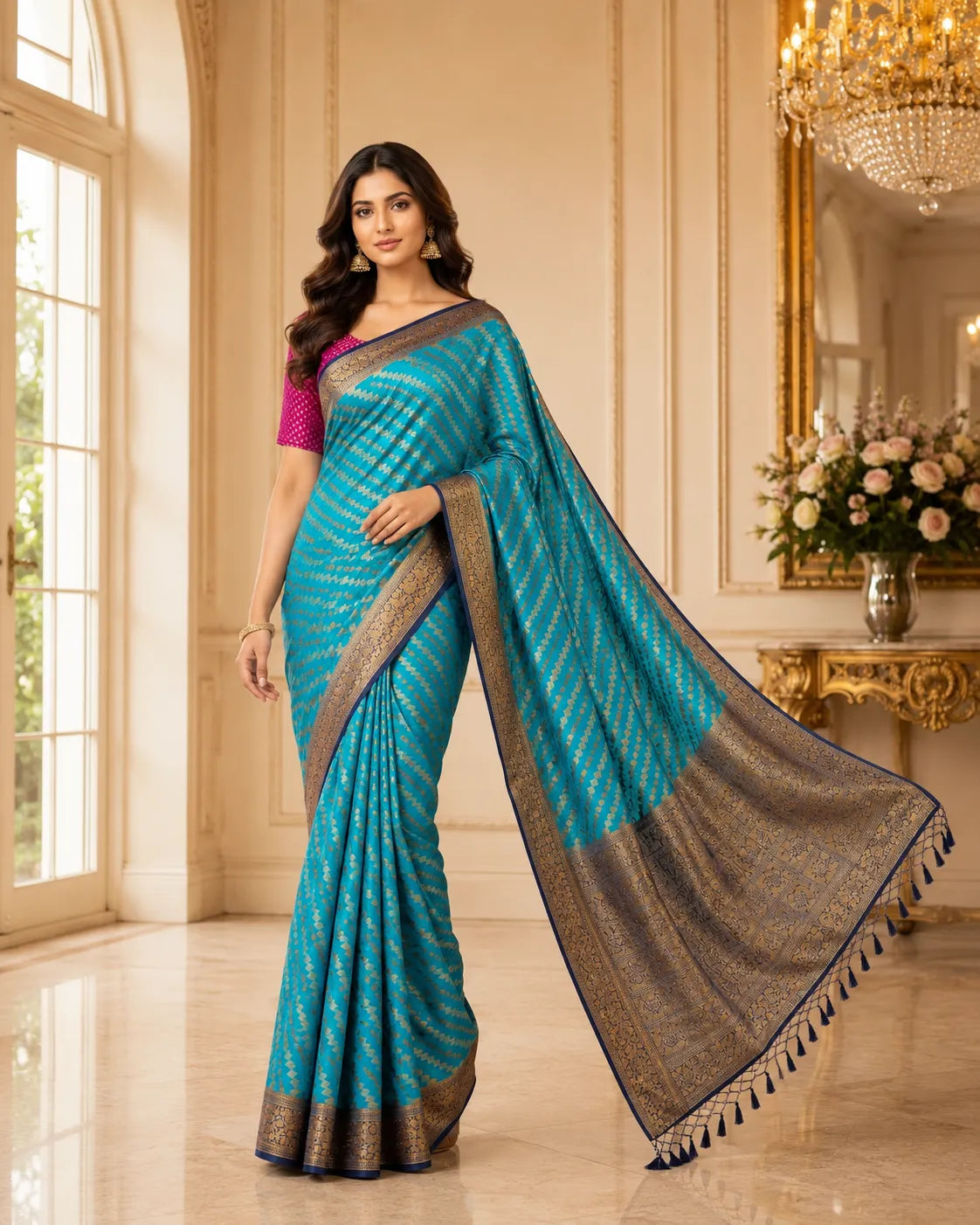 Heritage Zari Woven Saree
