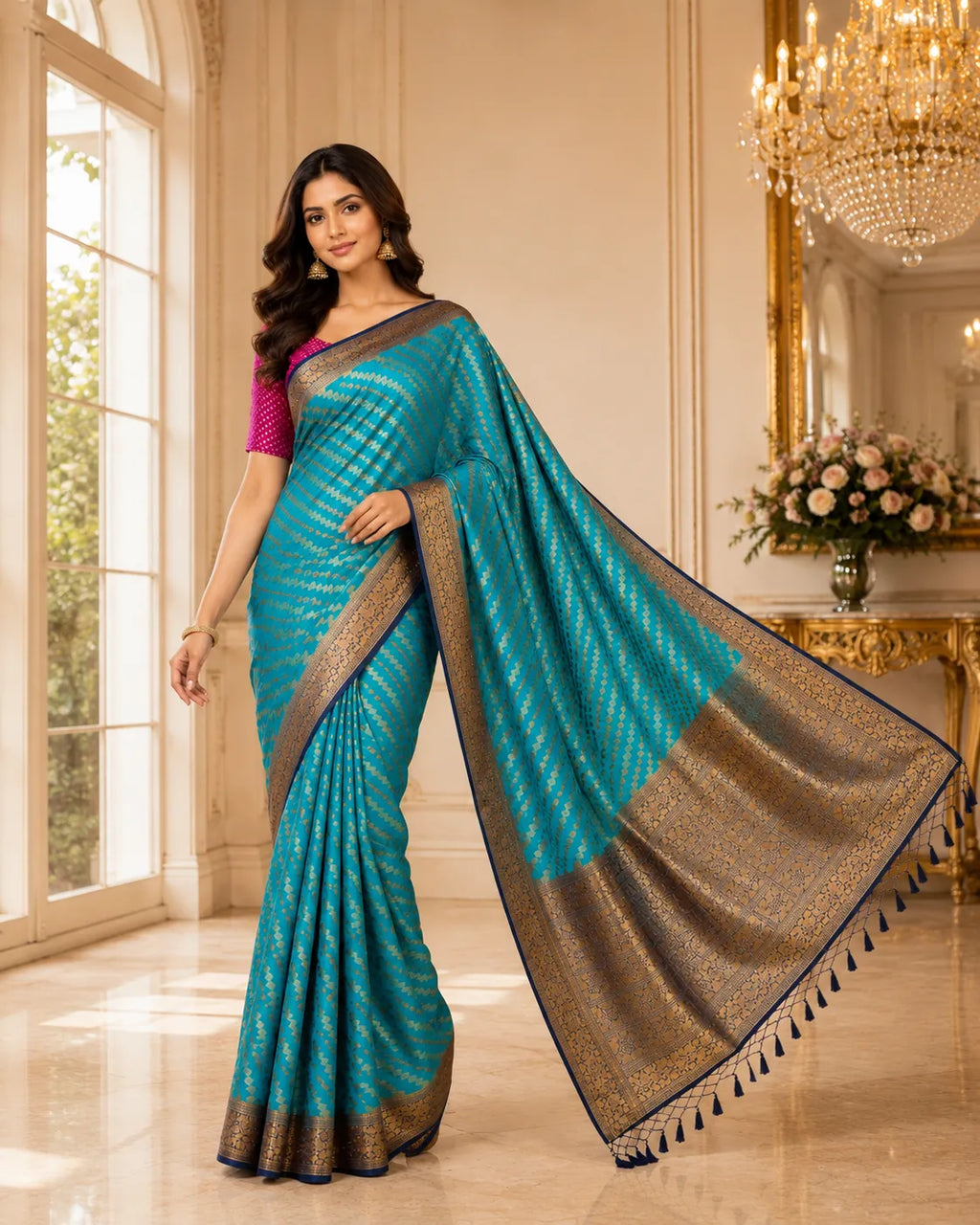 Heritage Zari Woven Saree