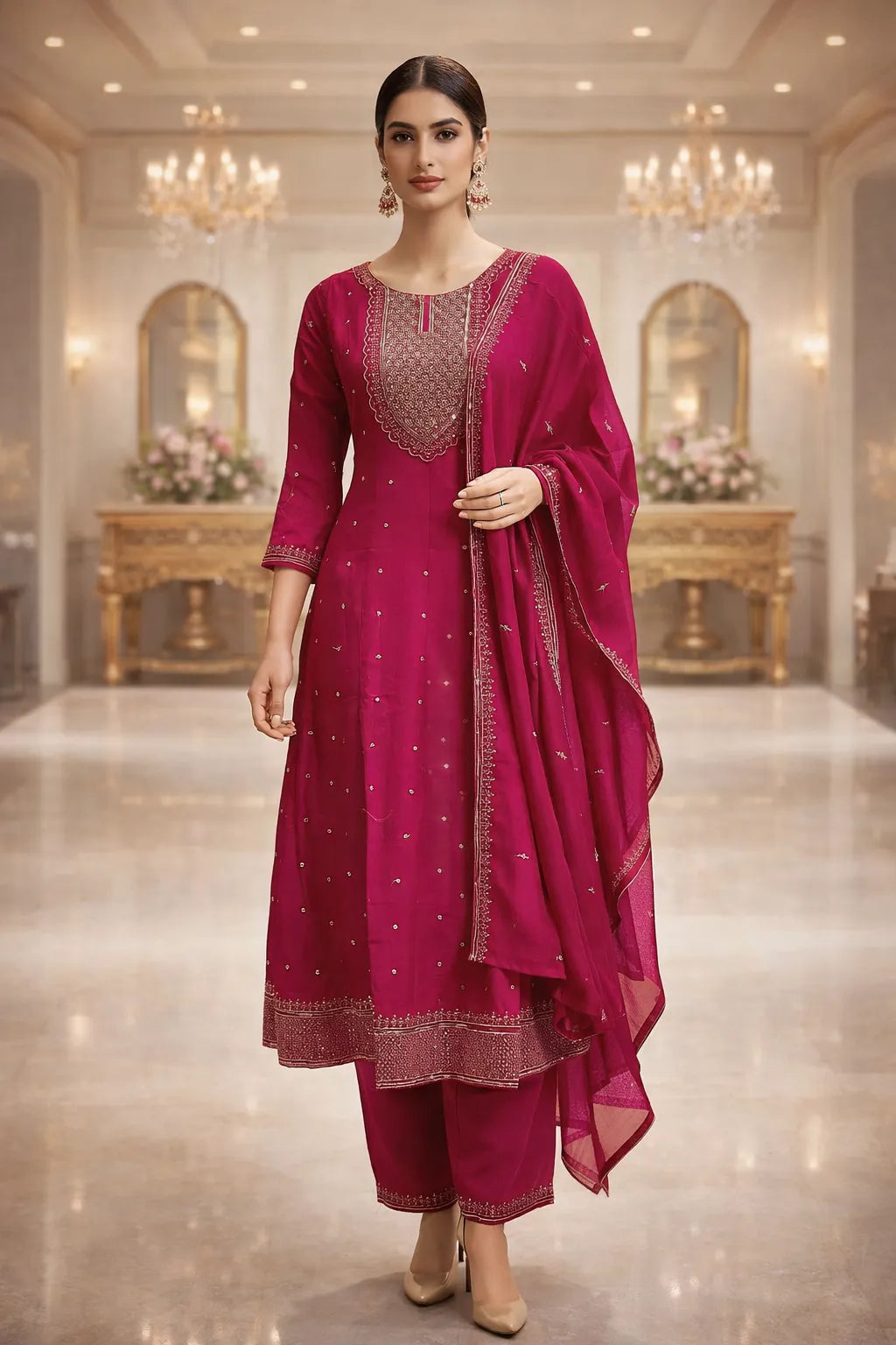 Ira Anarkali Set