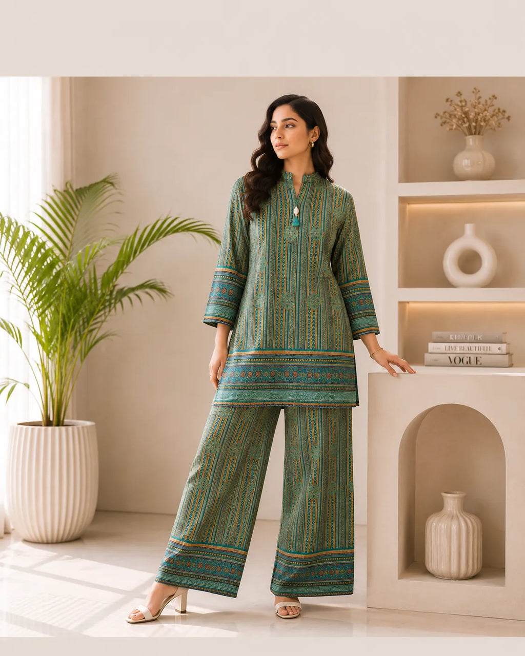 Iraaya Printed Co Ord Set