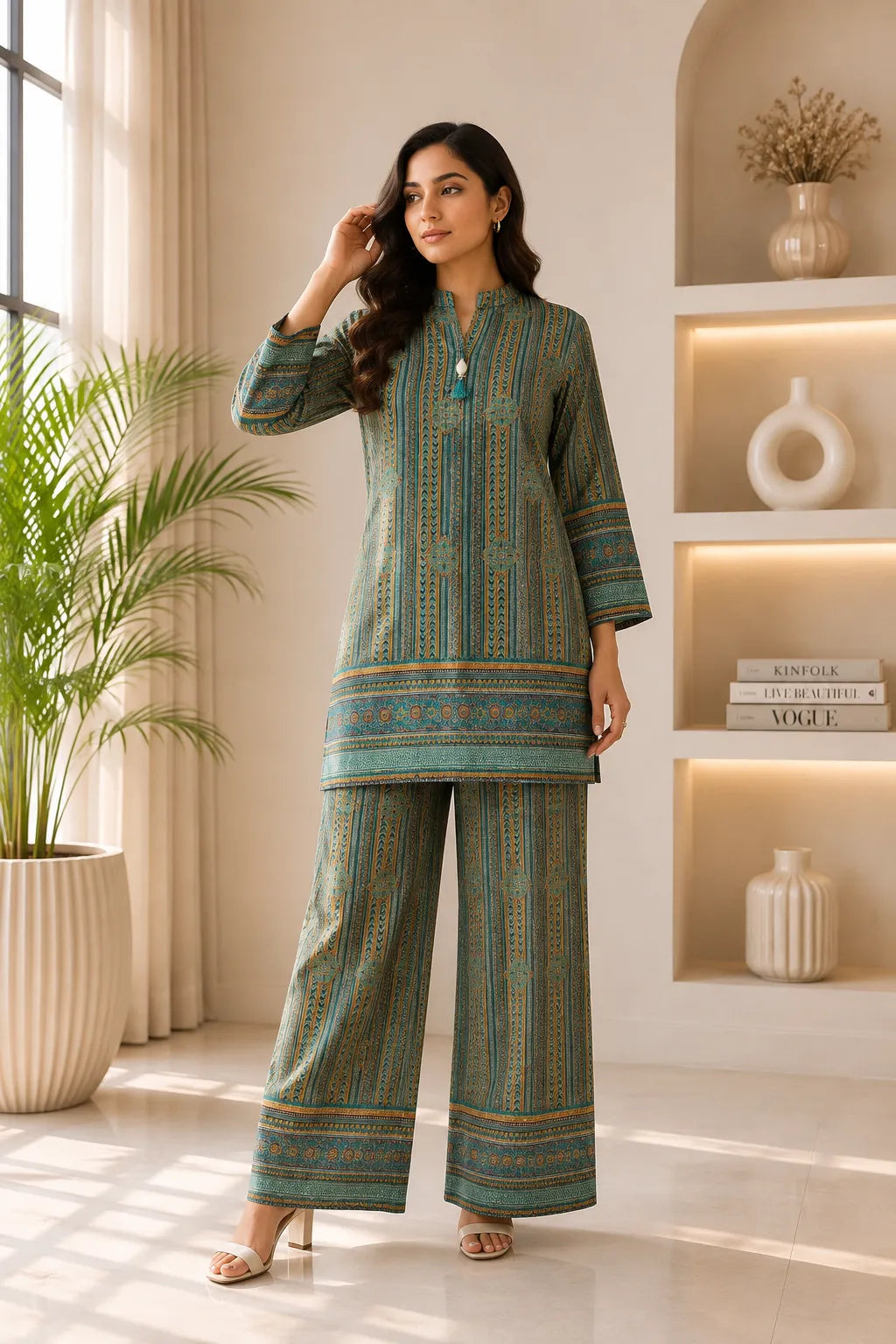 Iraaya Printed Co Ord Set