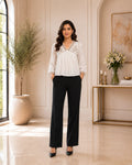 Ivory Grace Embroidered Boho Top