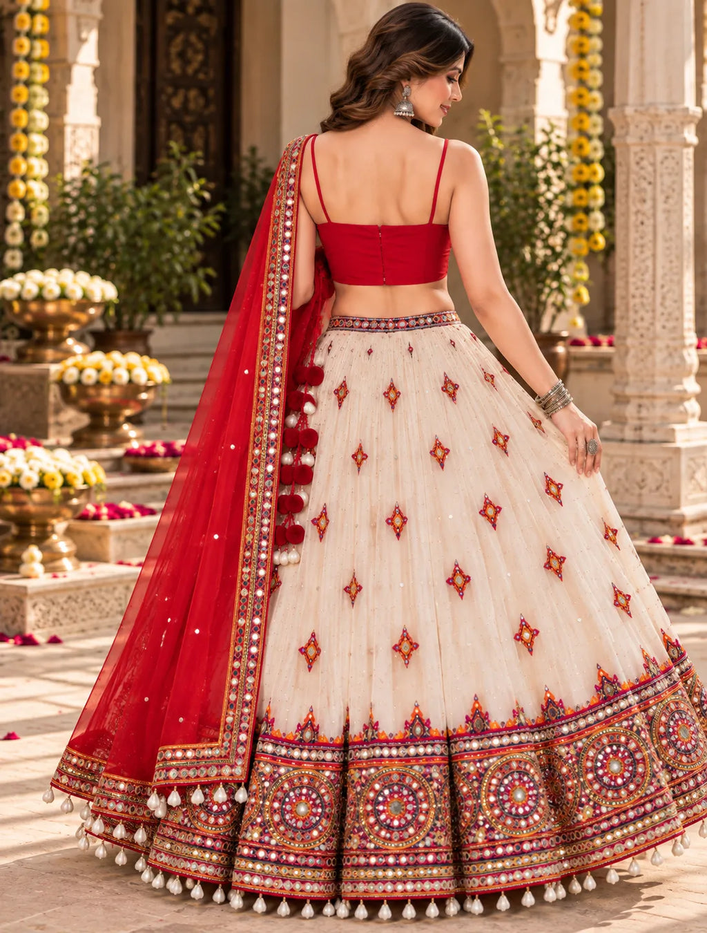 Kairavi Mirrorwork Dandiya Blouse