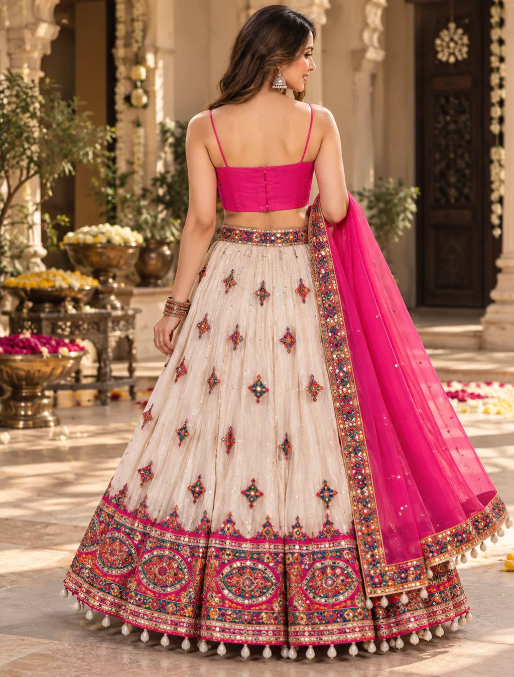 Kairavi Mirrorwork Dandiya Blouse