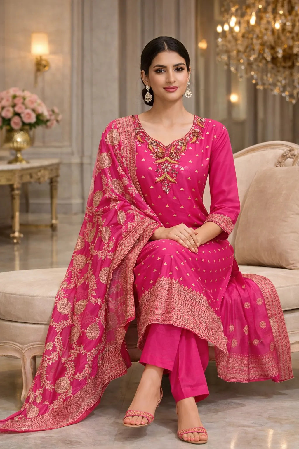 Kritika Festive Suit Set