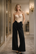 Lace Sculpt Corset Top
