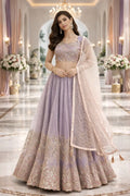 Lavender Noor Lehenga Set