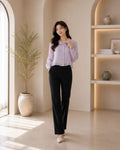 Lilac Mist Sheer Elegance Shirt