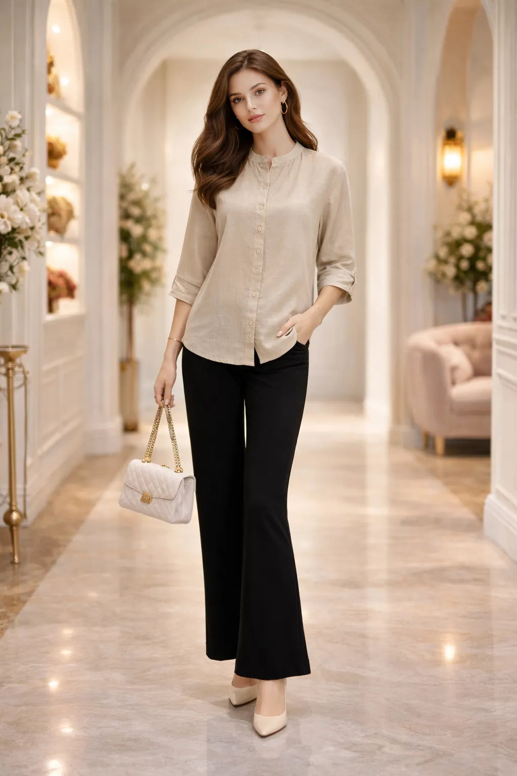 Luxe Ease Formal Shirt