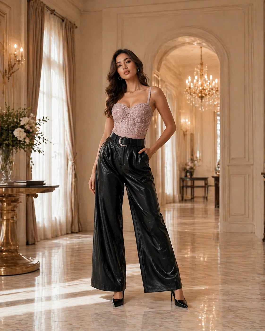 Luxe Embellished Sculpt Corset Top