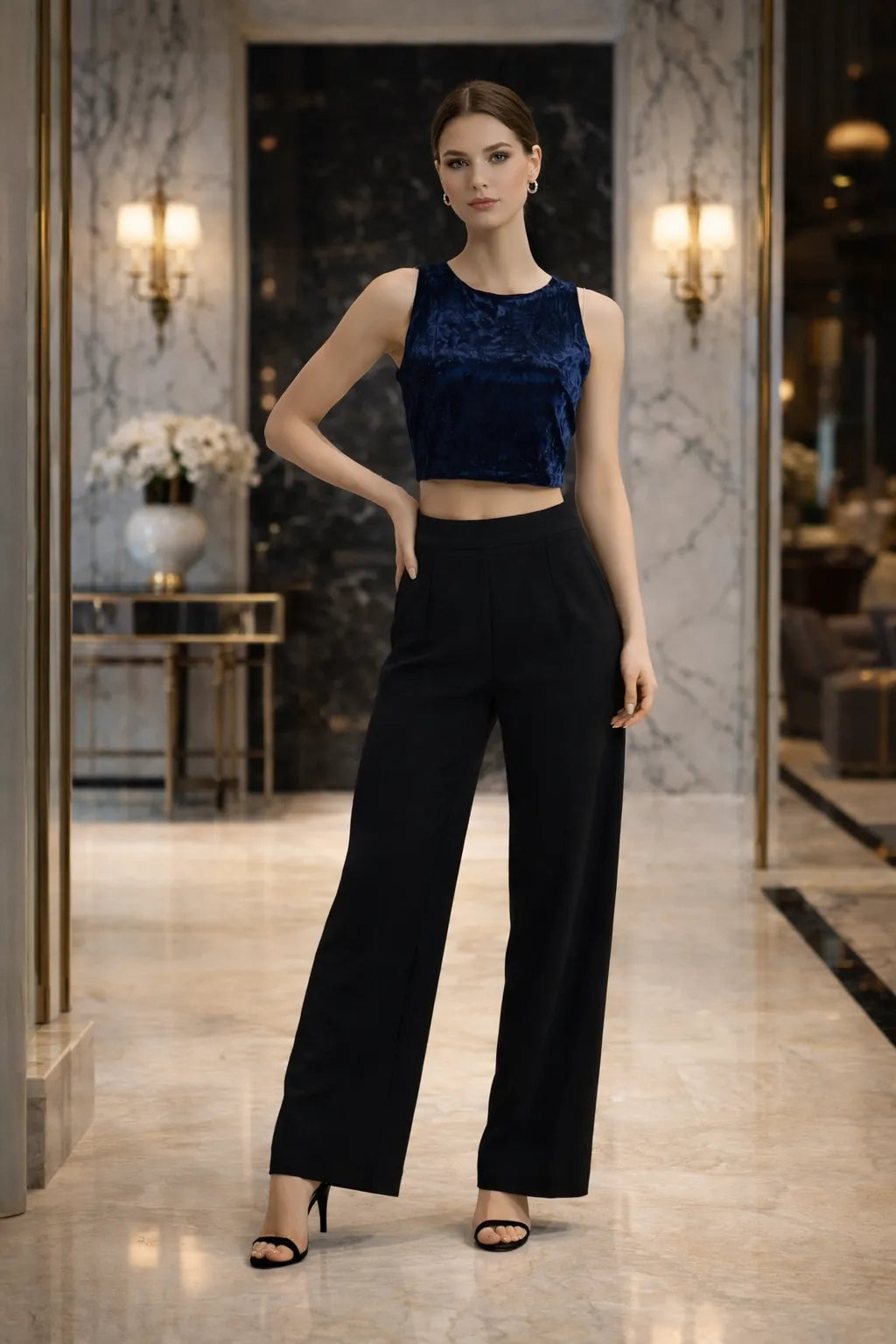 Luxe Velvet Top