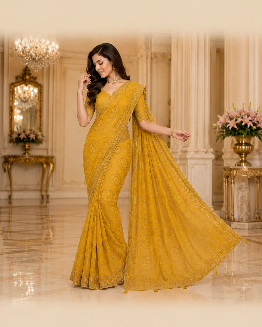 Mandala Heritage Saree