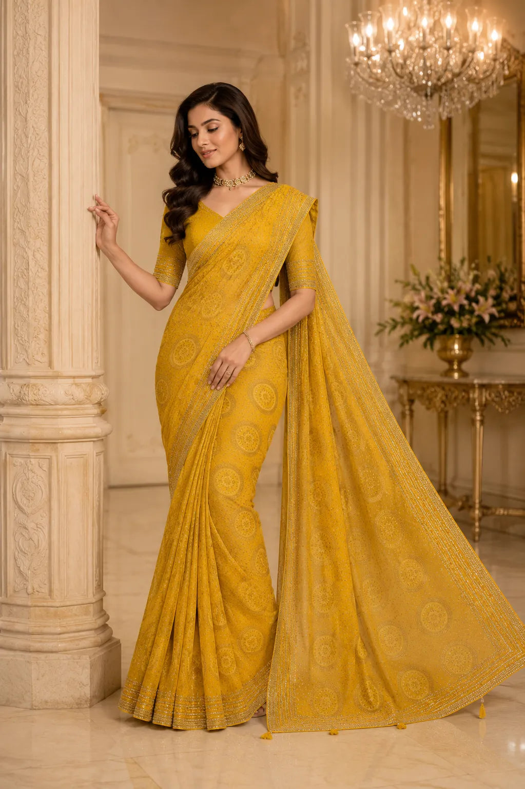 Mandala Heritage Saree