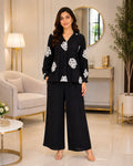 Midnight Bloom Co Ord Set