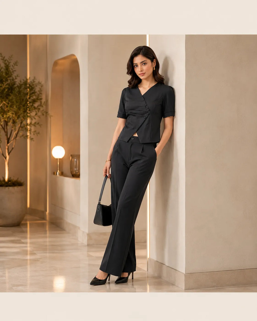 Midnight Luxe Top