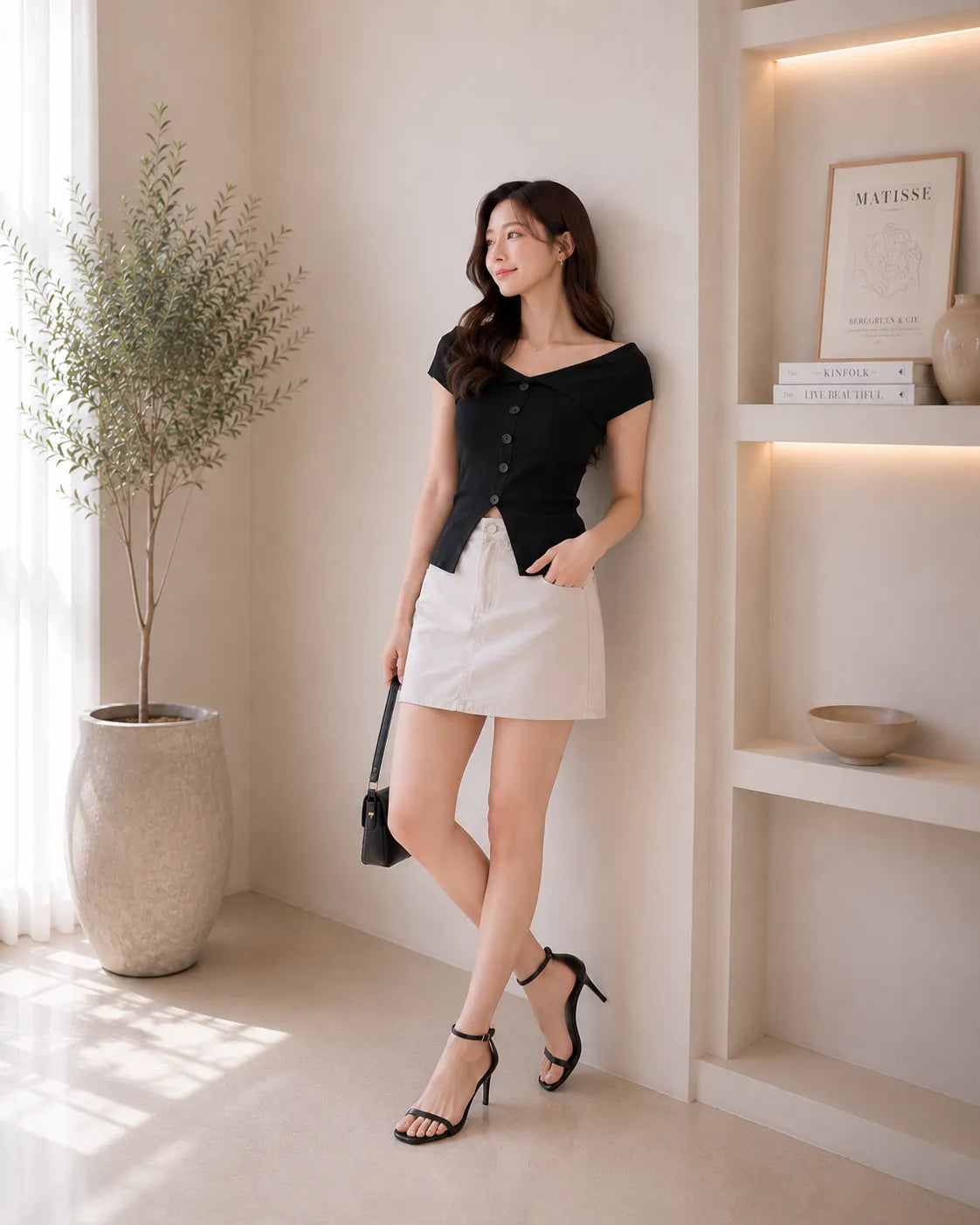 Midnight Muse Off Shoulder Top