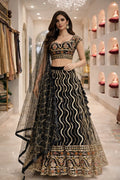Midnight Regal Aura Lehenga
