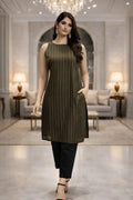 Modern Muse Halterneck Kurti