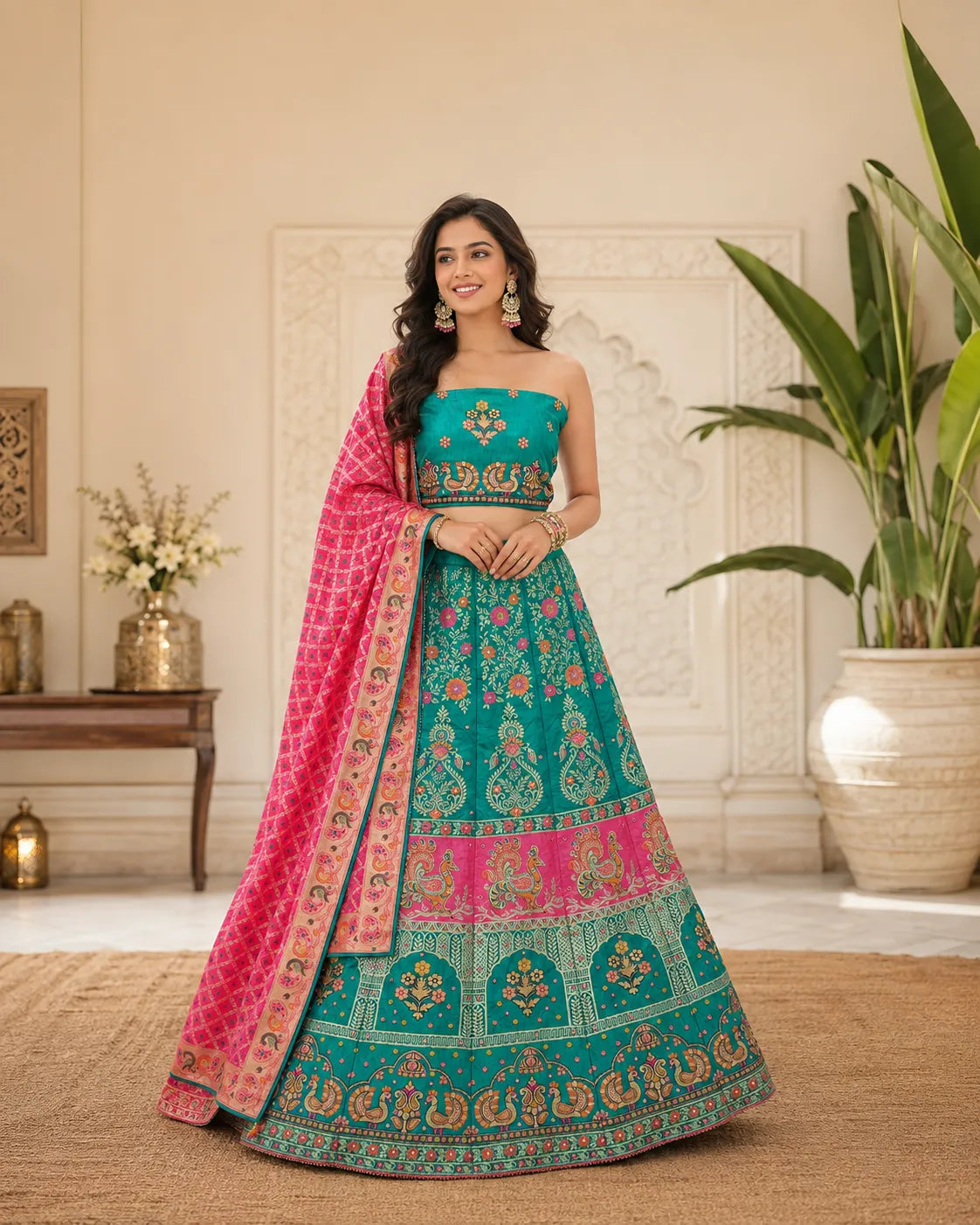 Morni Heritage Banarasi Lehenga