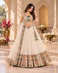 Navira Mirror & Shell Dandiya Blouse