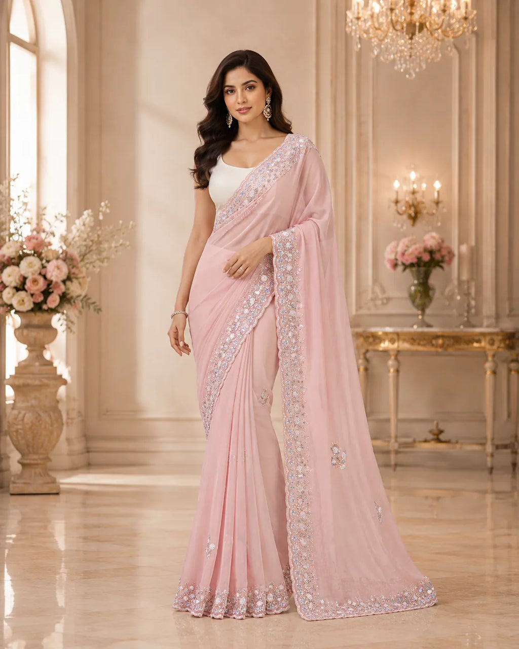 Noor E Gul Heritage Saree