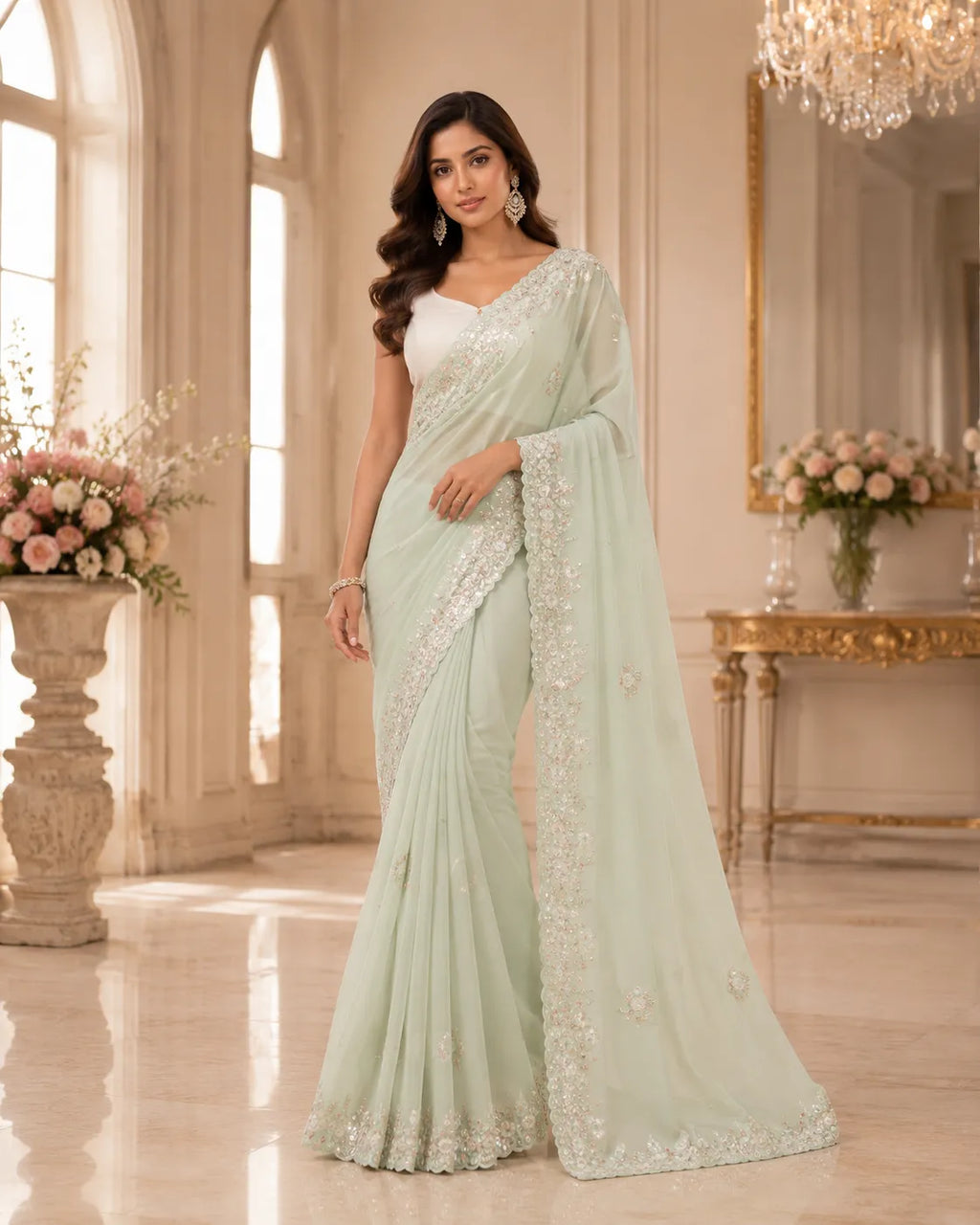 Noor E Gul Heritage Saree