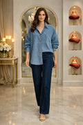 Oversized Denim Shirt